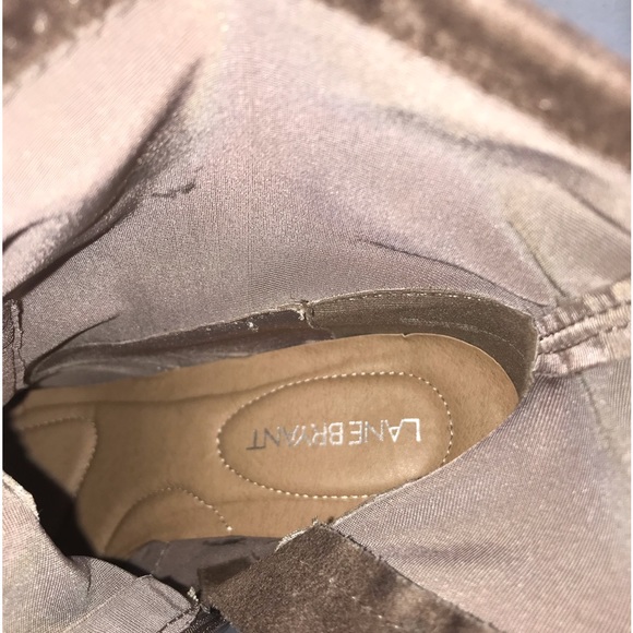 Lane Bryant Brown Ankle Boots - Picture 8 of 12